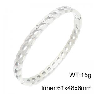 Stainless Steel Bangle - KB216824-TSC