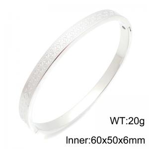 Stainless Steel Bangle - KB216862-TSC