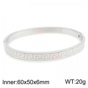 Stainless Steel Bangle - KB216871-TSC