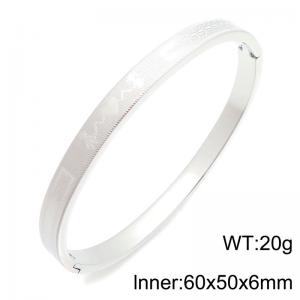 Stainless Steel Bangle - KB216875-TSC