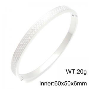 Stainless Steel Bangle - KB216881-TSC