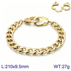 Stainless Steel Bracelet(Men) - KB217226-Z