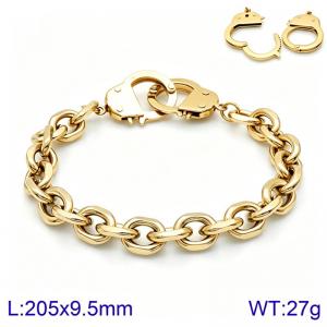 Stainless Steel Bracelet(Men) - KB217227-Z