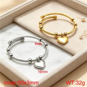 Stainless Steel Bangle - KB217346-Z