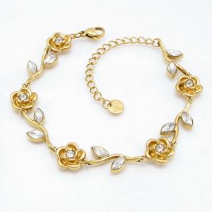 Stainless Steel Stone Bracelet - KB217765-KL