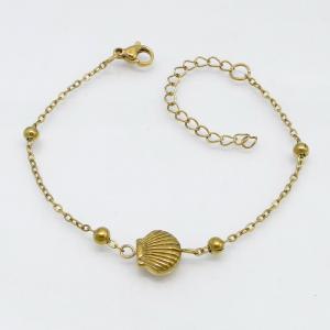 Stainless Steel Gold-plating Bracelet - KB217847-TJG
