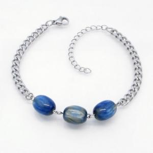Stainless Steel Stone Bracelet - KB217866-TJG