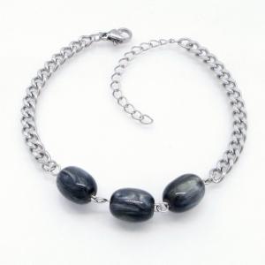 Stainless Steel Stone Bracelet - KB217867-TJG
