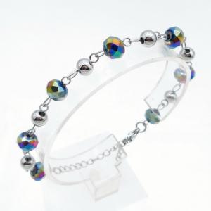 Stainless Steel Stone Bracelet - KB217894-TJG