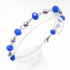 Stainless Steel Stone Bracelet - KB217898-TJG