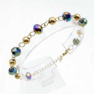 Stainless Steel Stone Bracelet - KB217904-TJG