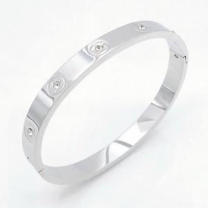 Stainless Steel Bangle - KB218119-CQ