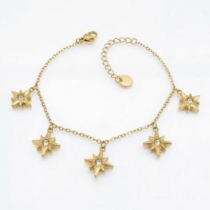 Stainless Steel Stone Bracelet - KB218198-HM