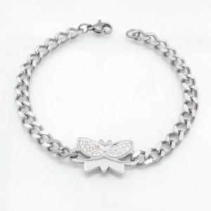 Stainless Steel Stone Bracelet - KB218269-QY