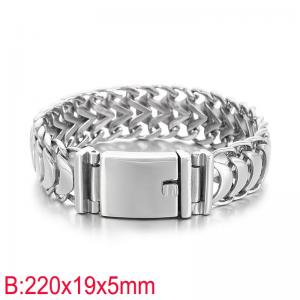 Stainless Steel Bracelet - KB23390-D