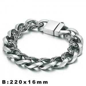 Stainless Steel Bracelet - KB23690-D