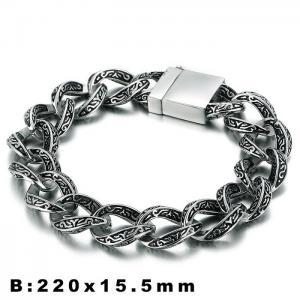 Stainless Steel Bracelet - KB23693-D