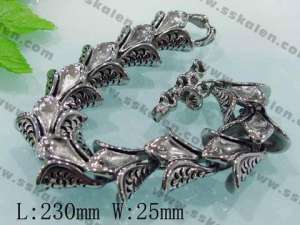 Stainless Steel Special Bracelet - KB27121-D