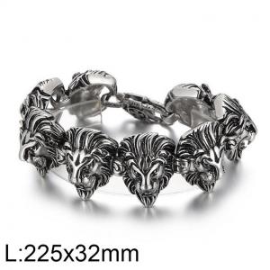 Stainless Steel Special Bracelet - KB27290-D