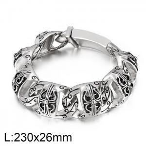 Stainless Steel Special Bracelet - KB27831-D