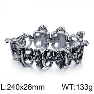 Stainless Steel Special Bracelet - KB29209-D