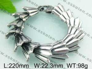 Stainless Steel Special Bracelet - KB29996-D