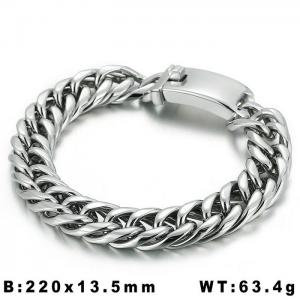 Stainless Steel Bracelet - KB31439-D