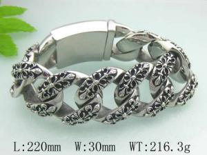 Stainless Steel Bracelet - KB33016-D