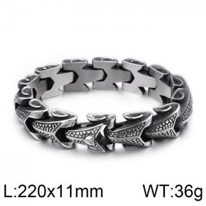 Stainless Steel Bracelet - KB40302-D