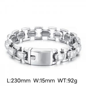 Stainless Steel Bracelet - KB41225-D