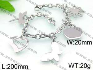 Stainless Steel Bracelet - KB43097-Z