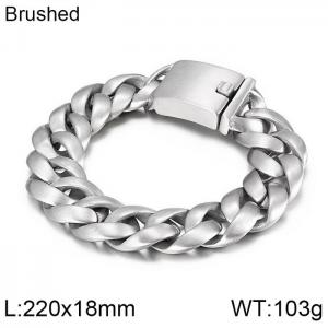 Stainless Steel Bracelet - KB43118-D