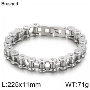 Stainless Steel Bicycle Bracelet - KB43128-D