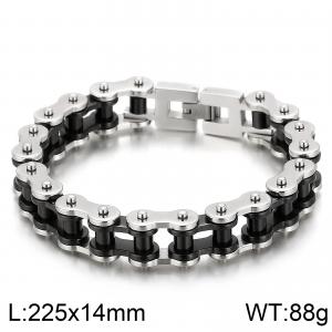 Stainless Steel Bicycle Bracelet - KB43129-D