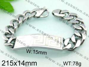 Stainless Steel Bracelet - KB43408-ZC