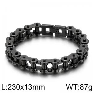 Stainless Steel Bicycle Bracelet - KB43442-D