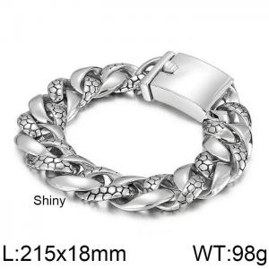 Stainless Steel Bracelet - KB43741-D