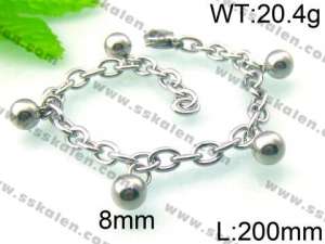Stainless Steel Bracelet - KB45648-Z
