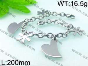 Stainless Steel Bracelet(women) - KB45659-Z