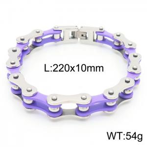 Stainless Steel Bicycle Bracelet - KB46702-D