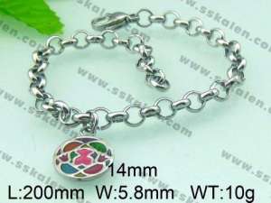Stainless Steel Bracelet(women) - KB46876-Z