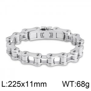 Stainless Steel Bicycle Bracelet - KB47000-K