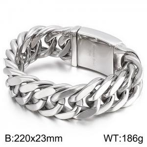 Stainless Steel Bracelet - KB48298-D