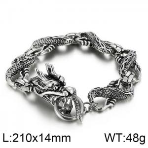 Stainless Steel Bracelet - KB48801-D