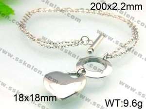 Stainless Steel Bracelet - KB49587-Z