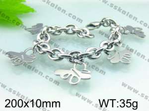 Stainless Steel Bracelet - KB50182-Z