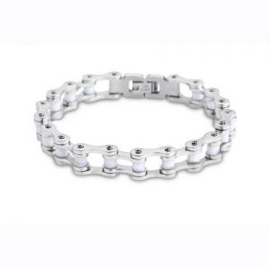 Stainless Steel Bicycle Bracelet - KB50877-DR