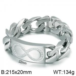 Stainless Steel Bracelet - KB51667-D