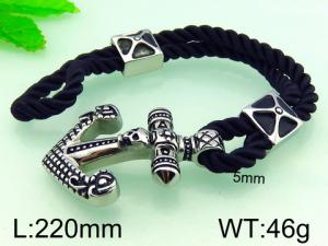 Stainless Skull Bracelet - KB54085-D