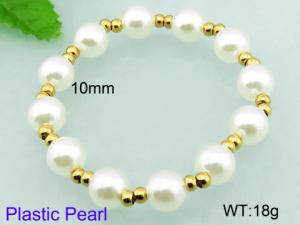 Stainless Steel Plastic Bracelet - KB56016-Z